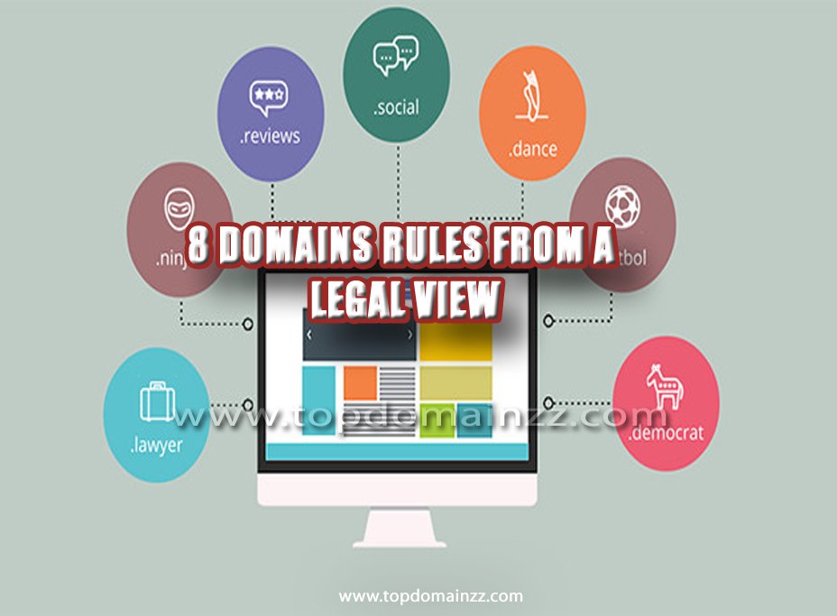 8 Domains Rules From A Legal View 2 Domains