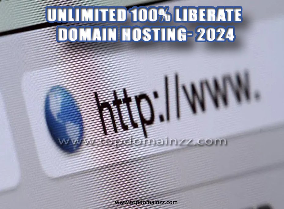 Unlimited 100% Liberate domain hosting- 2024 3 Unlimited 100 Liberate domain hosting 2024 03